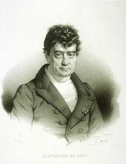 Antoine-Isaac Silvestre de Sacy