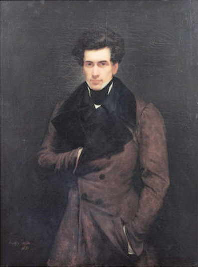 Armand Carrel par Ary Scheffer