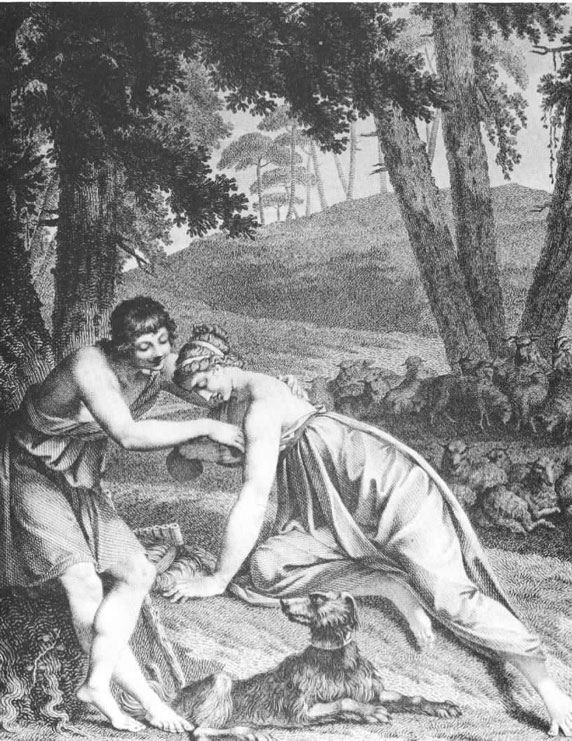 Daphnis et Chloé par Pierre-Paul Prud'hon