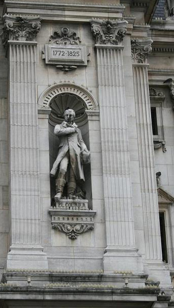 Paul-Louis Courier à l'Hôtel de ville de Paris