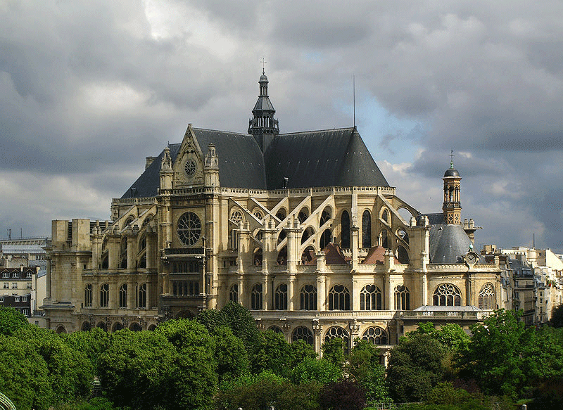 Kirche Heilige Eustache in Paris