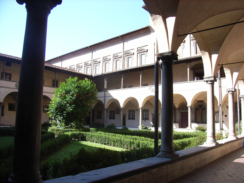 Bibliothèque San Lorenzo à Florence (photo Vittore Collina)