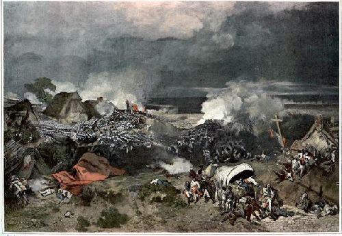 Bataille de Wattignies par Eugène Delamy